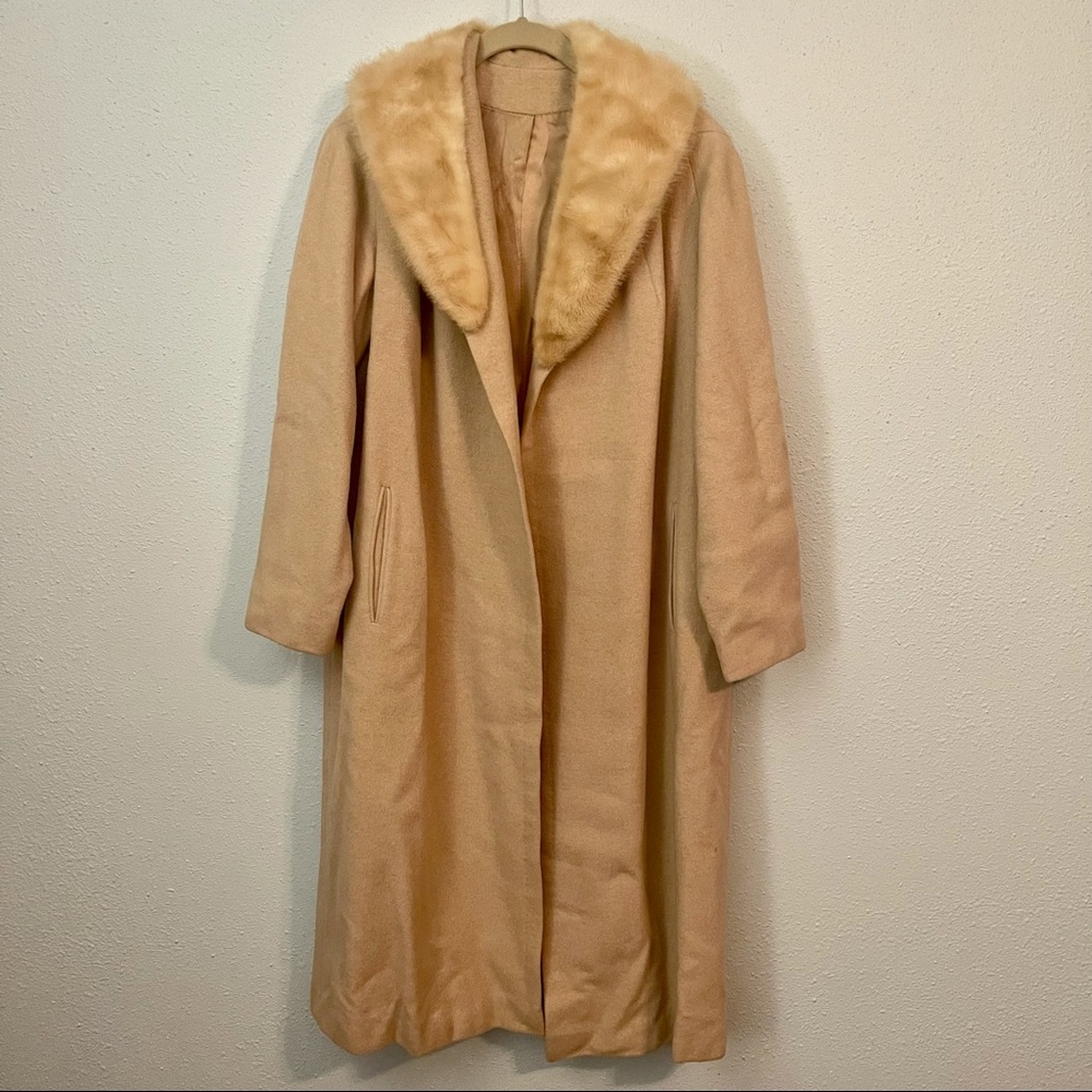 Vintage El Candida Cashmere Fur Coat